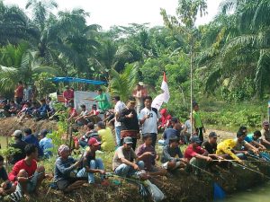 Sambut Hari Pahlawan, Pemuda Desa Perintis Gelar Mancing Mania