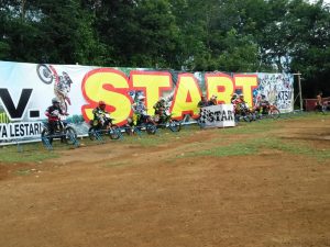 Motor Cross Satria Muda Dibuka Camat dan Kapolsek