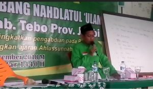 Kyai Abd Karim Terpilih Menjadi Ketua MWC NU Rimbo Bujang