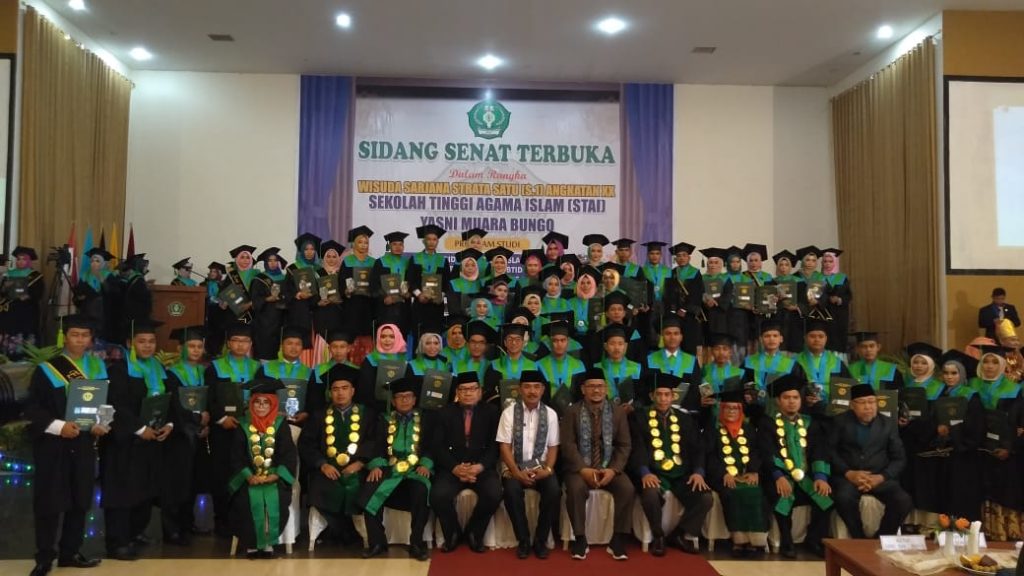 STAI Yasni Muara Bungo, Wisuda 204 Mahasiswa