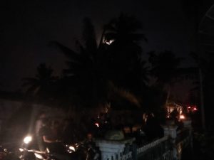 Dua Rumah Bedeng di Bungo Hangus Terbakar