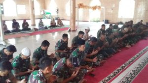 Sambut Tahun Baru 2019, Kodim 0416/Bute Gelar Do’a Bersama