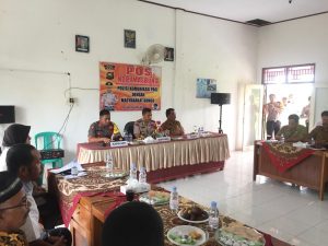 Tak Kenal Lelah, Kapolres Bungo Ajak Masyarakat Sukseskan Pemilu 2019