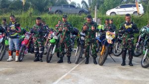 Gunakan Motor Trail, Danrem 042/Gapu Cek Lebih Dekat Kehidupan SAD