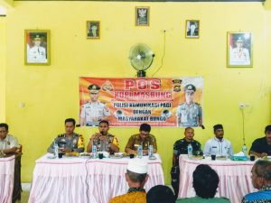 Gelar Kopi Masbung, Kapolres Bungo Ingatkan Warga Waspada C 3