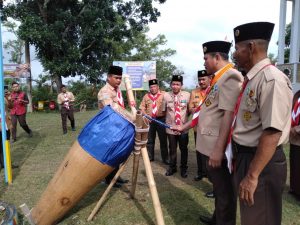 Bupati Bungo, Buka Perkemahan Prestasi Pramuka se Kabupaten