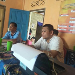Diduga APK Tak Boleh Dipasang Oleh Pihak Desa, Panwascam Cek ke Lokasi