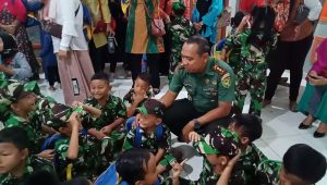 Tentara Cilik Datangi Kodim 0416/Bute