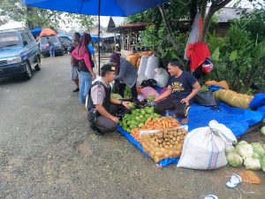 Polisi Pantau Pasar Tradisional di Tebo, Harga Sembako Stabil