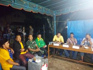 Babinsa Koramil 416-01/Rantau Pandan, Amankan Pemilihan BPD