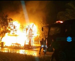 Satu Rumah dan Mobil Milik Warga Bungo Terbakar