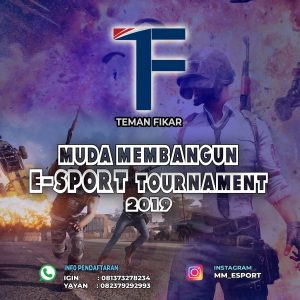 Turnamen E-Sport Mudamembangun di Gelar Akhir Pekan Ini