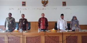 Bupati Tebo Pimpin Rapat Koordinasi Pemantapan Pemilu