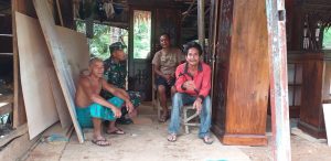 Babinsa Sertu M Zen, Jalin Komunikasi Dengan Warga Binaan