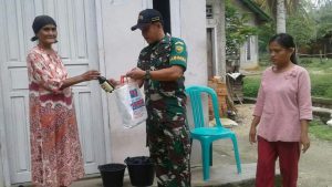 Babinsa Koptu Syarifudin, Ajak Warga Waspadai DBD Dimusim Hujan