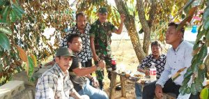 Babinsa Koramil 416-07/Rimbo Bujang, Ingatkan Warga Waspadai Maraknya Curanmor
