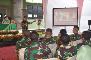 Kunker ke Makodim Bute, Danrem 042/Gapu Ajak Prajurit Jaga Netralitas Jelang Pemilu