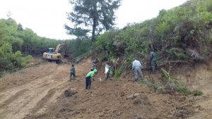 Hari ke 10 Pekerjaan Fisik TMMD ke 104 Kodim 0417/Kerinci