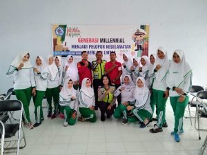 Ciptakan Millenial Tertib Berlalulintas, Sat Lantas Polres Bungo Sosialisasi di Akper SS
