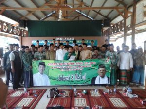MWCNU Rimbo Bujang, Deklarasi Pemenangan Capres Jokowi – Ma’ruf Amin