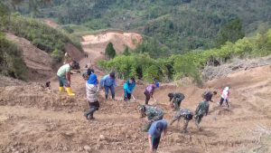 Peran Serta Masyarakat Menjadi Kunci Sukses Kegitan TMMD 104 Kodim Kerinci