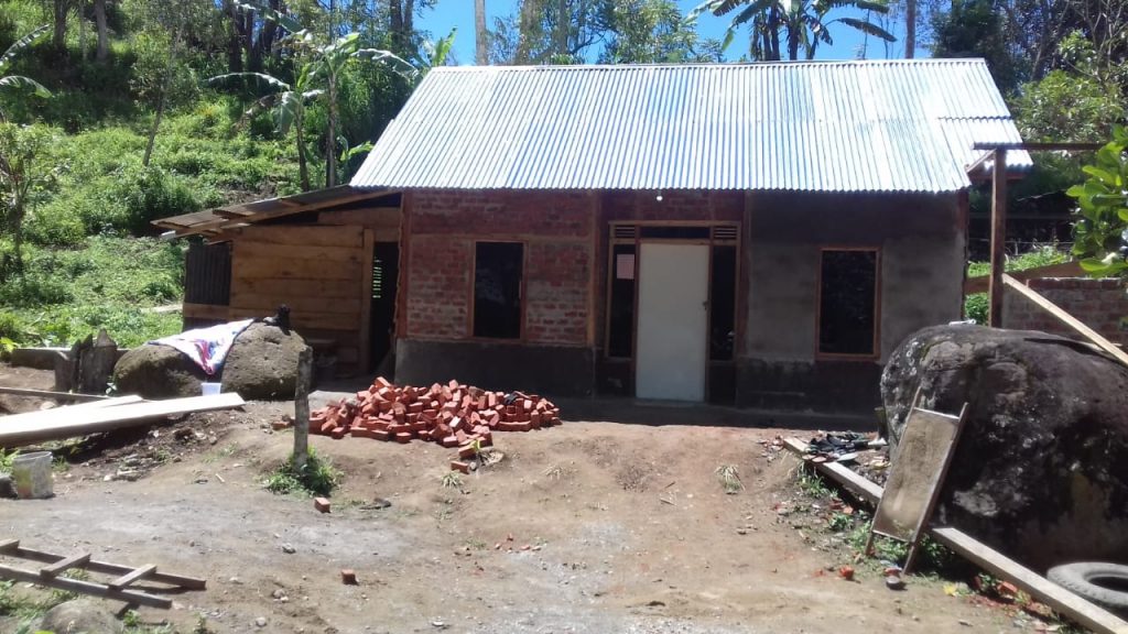 Rumah Eko Selesai Direhab Oleh Satgas TMMD Kodim 0417/Kerinci