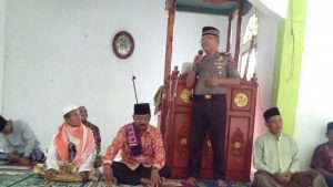 Saat Jumling Kapolsek Ajak Warga Ciptakan Keamanan Jelang Pemilu