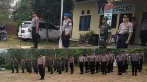 Koramil 416-02/Tanah Tumbuh dan Polsek Taseplin Siap Amankan Pemilu