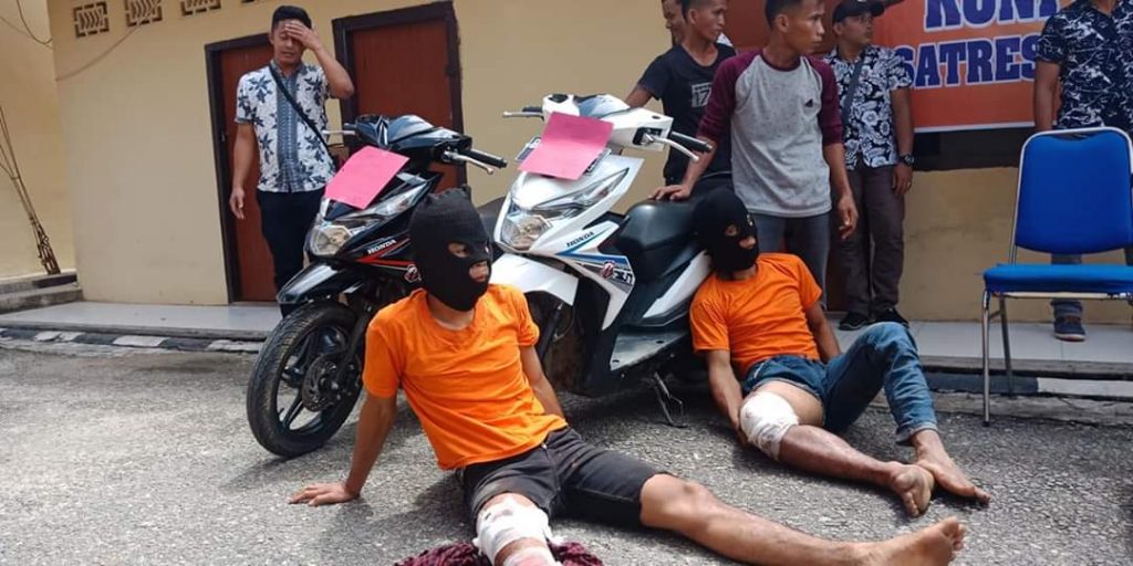Pembunuh Kades di Bungo, Dilumpuhkan Dengan Timah Panas