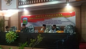 DPRD Sungai Penuh Serahkan Rekomendasi Dewan