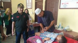 Aivandri Caleg DPRD Tebo, Partai PDI Perjuangan Gelar Sunat Masal