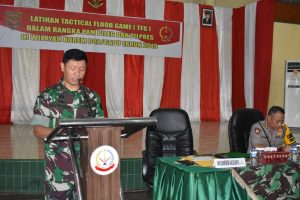 Danrem 042/Gapu, Pimpin Tactical Floor Game