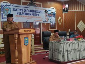 Gelar Rakor, Wabup Ami Taher Ajak Tingkatkan Tata Kelola Pemerintah