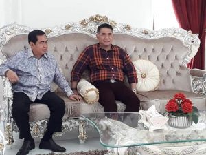 Wako Jambi, Syarif Fasha Bersilaturrahmi ke Kediaman Wako AJB