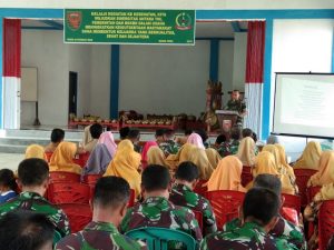 Wujud Sinergitas, Kodim 0416/Bute dan BKKBN Tebo Gelar Pelayanan KB Kesehatan