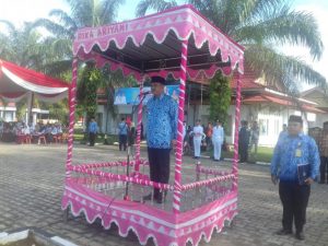 Peringati Hardiknas tahun 2019, Bupati Mashuri Bacakan Sambutan Mendikbud