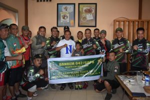 Ulang Tahun ke – 57, Kapolda Jambi Dapat Kejutan Dari Perwira Korem 042/Gapu