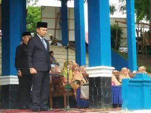 Bupati Adirozal, Jadi Irup Hari Amal Bakti Kemenag ke-73