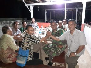 Babinsa Serda Heri, Ajak Masyarakat Perkokoh Kerukunan Umat Beragama