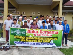 Gelar Buka Bersama, KB NU Bungo Menolak Gerakan People Power