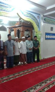 Babinsa Koramil 06/Muara Bungo Safari Ramadhan Bersama Camat
