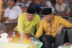 Kemesraan Hamas-Apri, Mewarnai Acara Halal Bi Halal di Kuamang Kuning