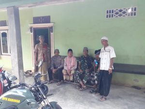 Jelang Idul Fitri, Babinsa Koramil 01/Rantau Pandan Gelar Komsos
