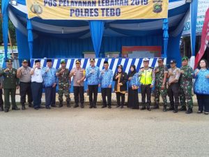 Bupati dan Forkopimda Tebo, Cek Posko Operasi Ketupat 2019
