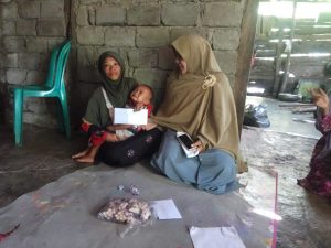 Paino Penderita TBC Akut, Dapat Santunan Dari Jamaah Muslimin Rimbo Bujang