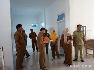 Tim Pemkab Tebo Sidak ke OPD, Cek Kehadiran PNS Pasca Cuti Bersama
