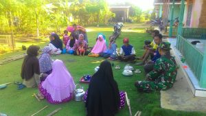 Babinsa Serma Suraji, Ajak Warga Bahu Membahu Dalam Sagala Hal