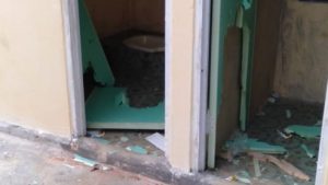 MCK Posyandu di Desa Perintis, Dirusak Oleh Orang Tak Dikenal