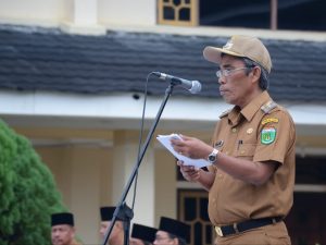 Wabup Tebo Syahlan Arfan, Pimpin Upacara Harganas Ke-XXVI