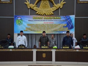Semua Fraksi DPRD, Setujui LKPJ Keuangan Bupati Tebo Tahun 2018